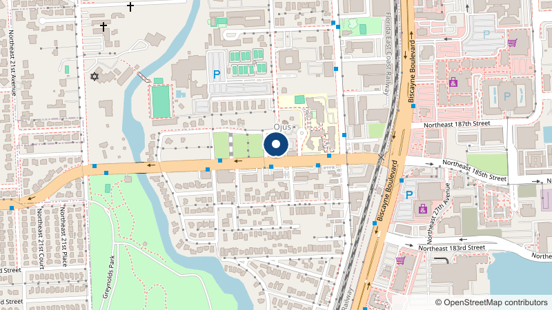 Map of Czech School in Miami's location at 2451 NE 186th St, Miami